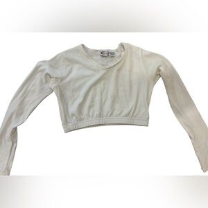 CHASSE Long-Sleeve CropTop for Dance/Cheer Active Wear 💚SALE 3/$25